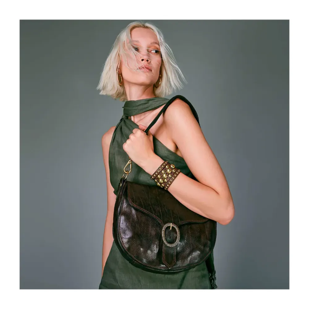 Campomaggi Ardesia> Shoulder/Hobo Bag