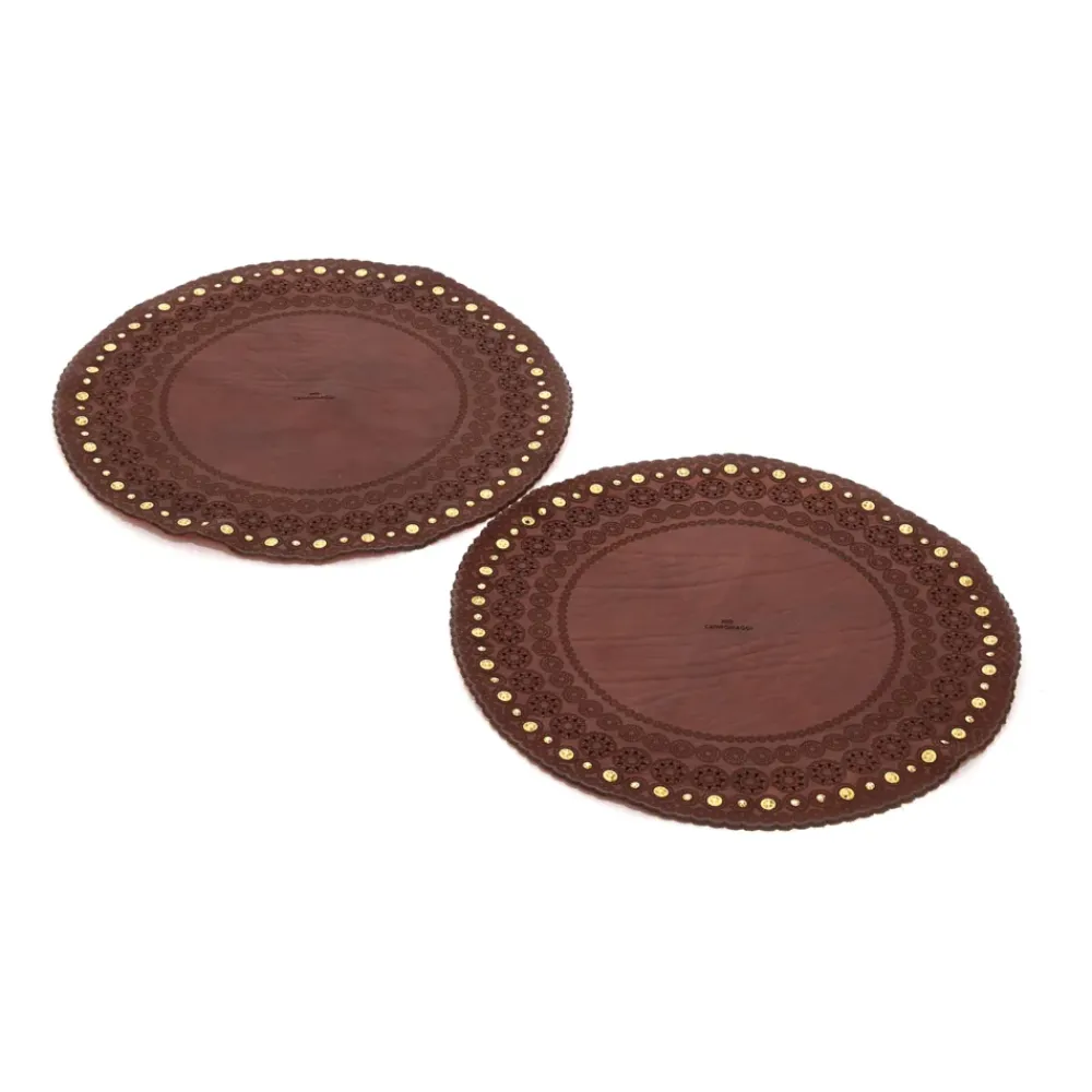 Campomaggi CASA Set Of 2 Round Placemats> Casa